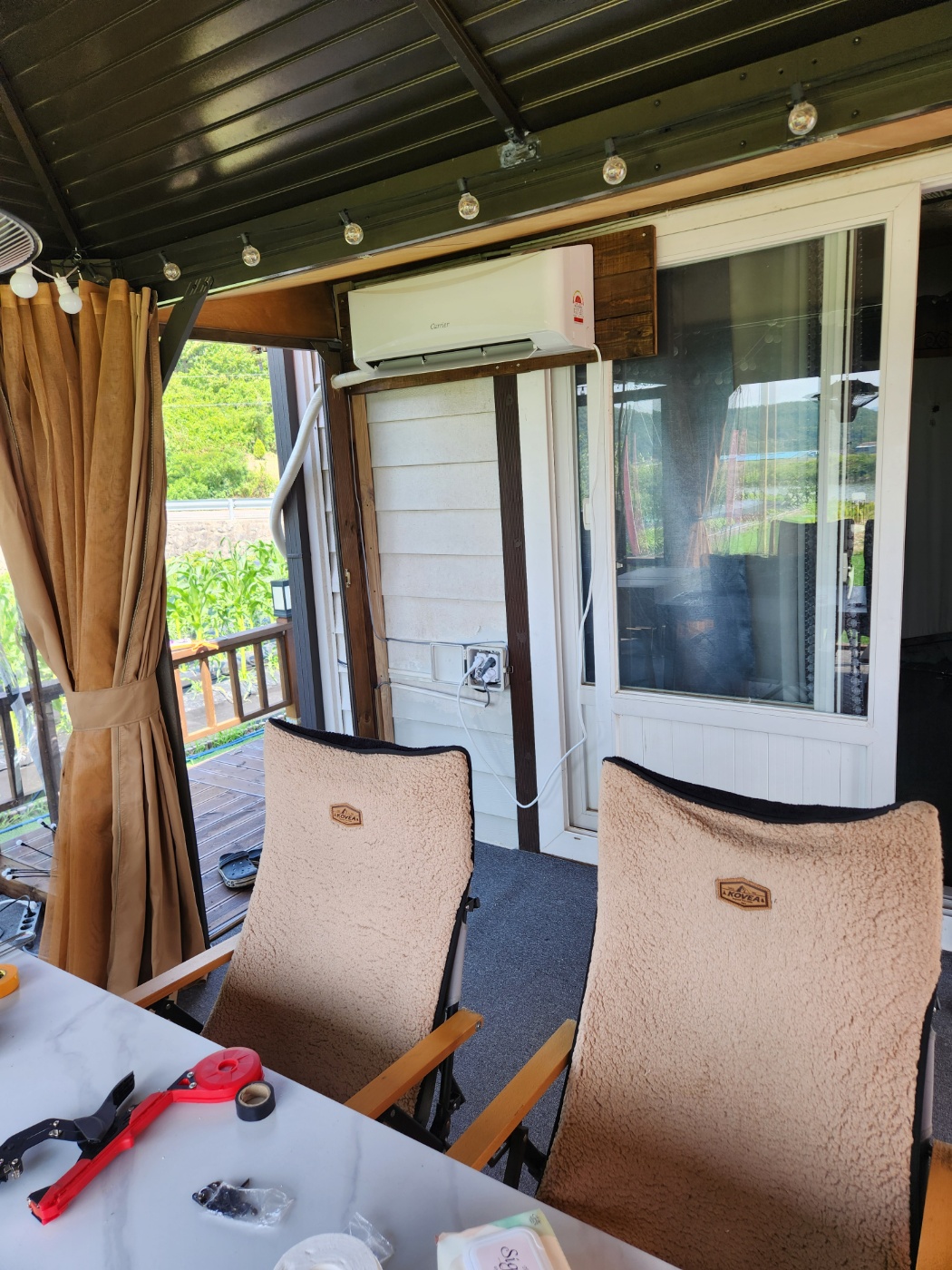 반개방형 공간 냉난방, 효율을 높인 설치 사례